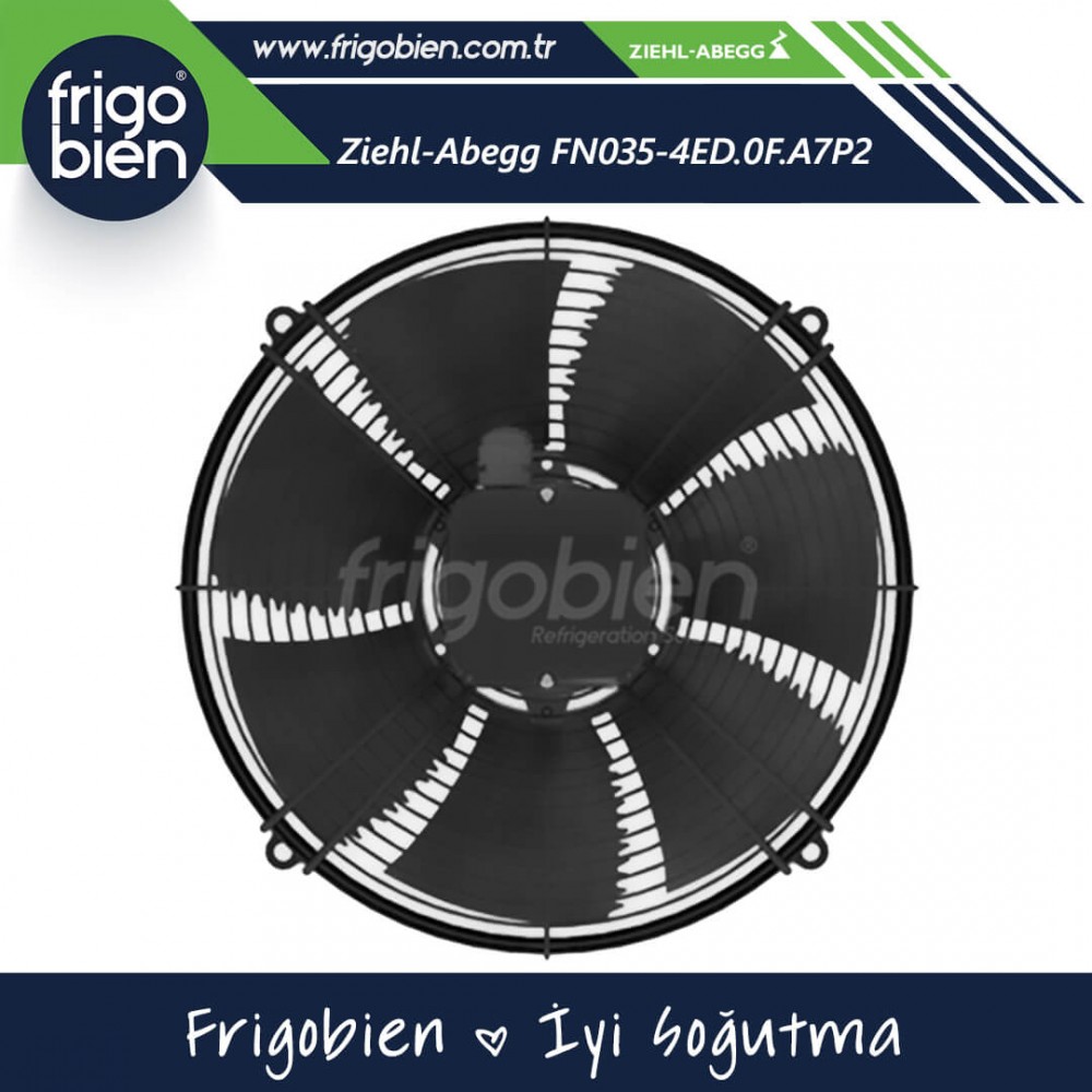 Ziehl-Abegg FN035-4ED.0F.A7P2 Fan Mot. 155877