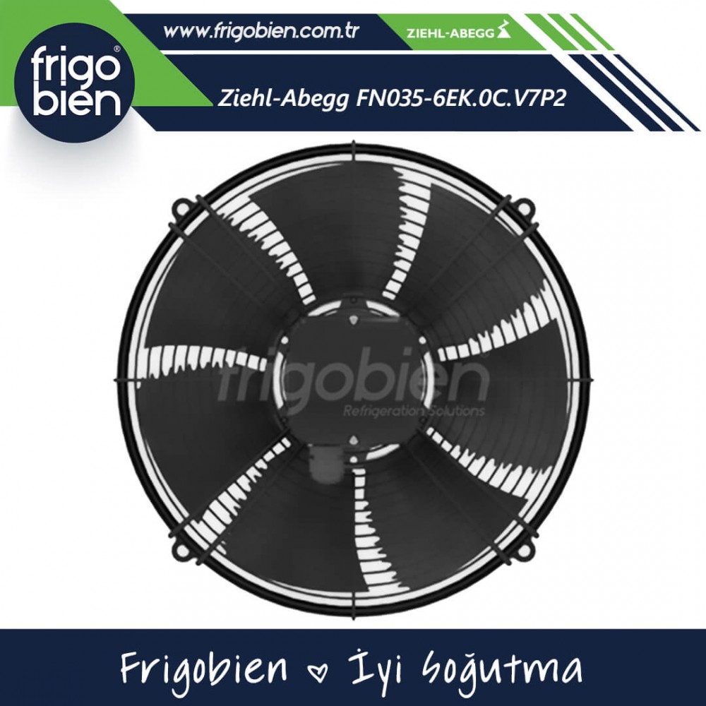 Ziehl-Abegg FN035-6EK.0C.V7P2 Fan Mot. - 155901