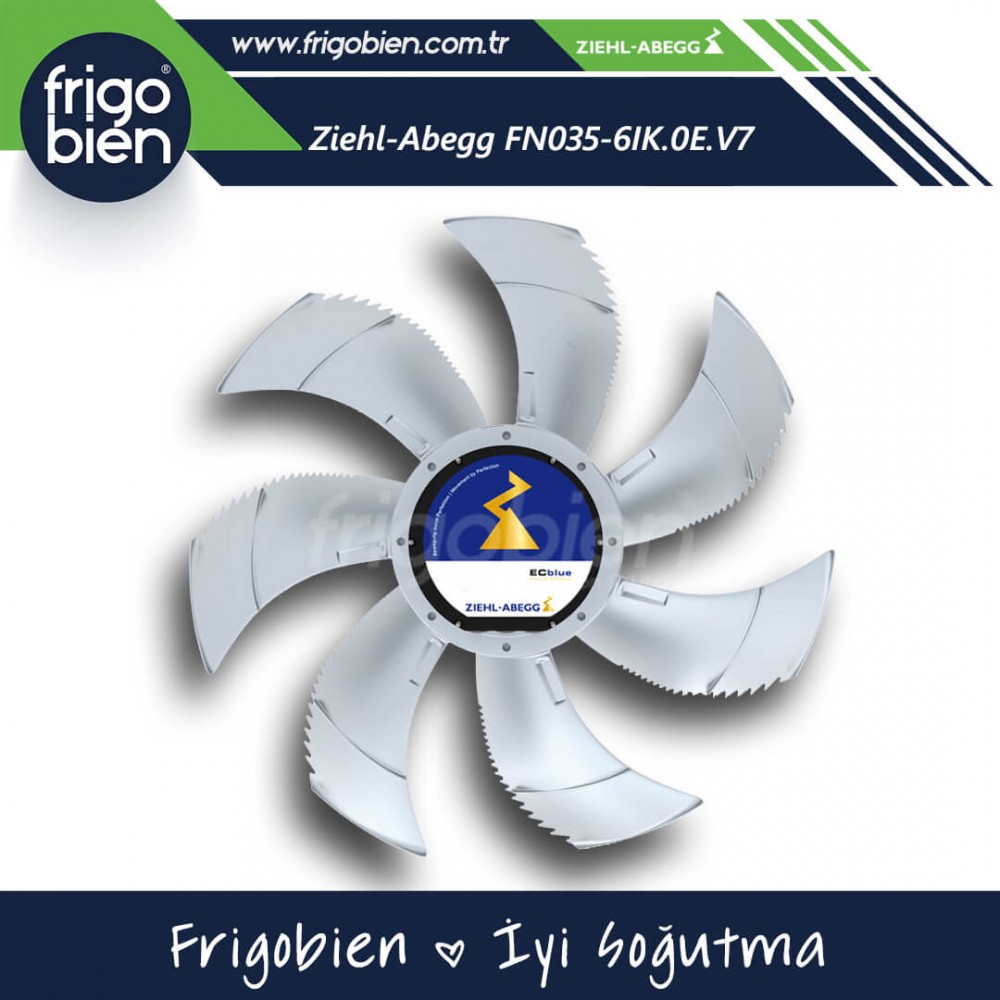 Ziehl-Abegg FN035-6IK.0E.V7 Fan Motoru - 140052