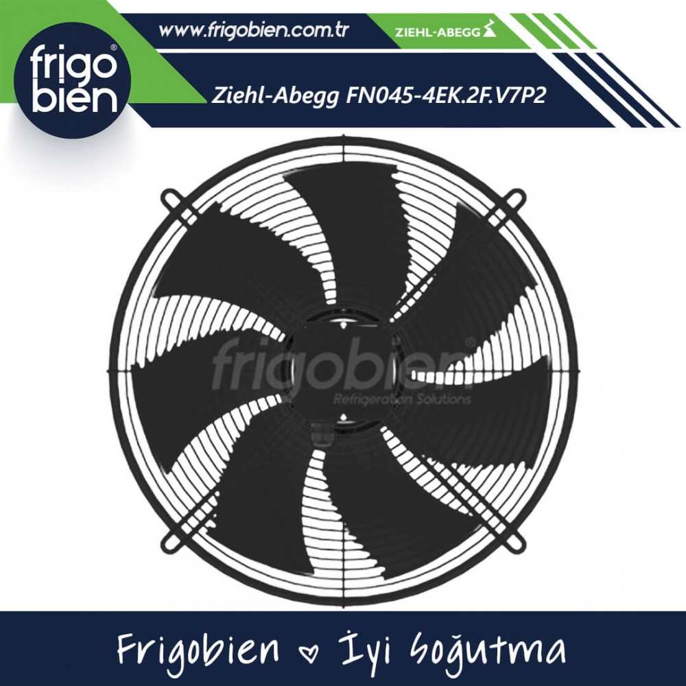 Ziehl-Abegg FN045-4EK.2F.V7P2 Fan Mot. - 141715