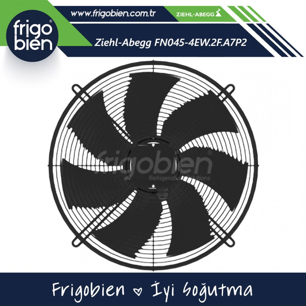 Ziehl-Abegg FN045-4EW.2F.A7P2 Fan Mot - 141711
