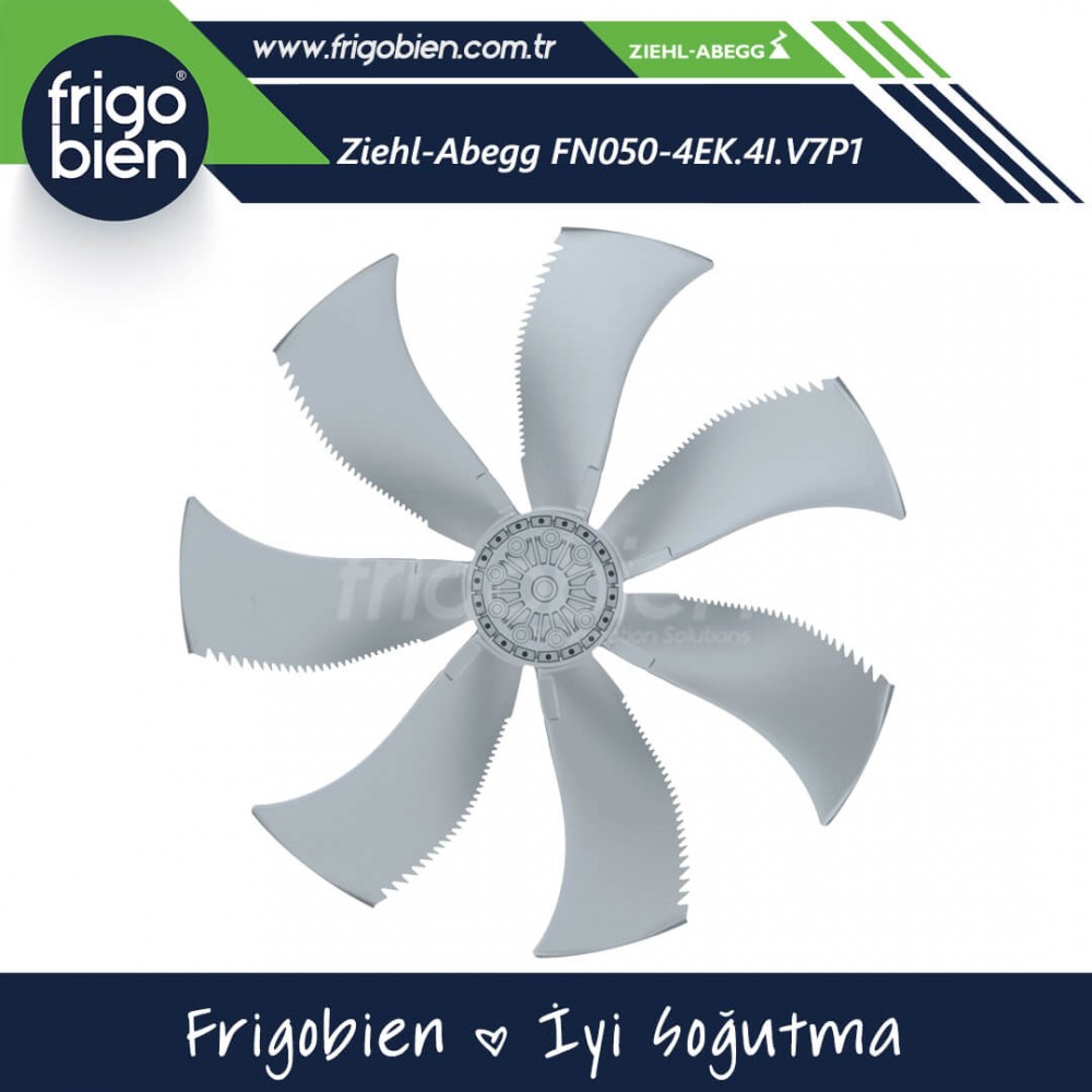 Ziehl-Abegg FN050-4EK.4I.V7P1 Fan Motoru - 175052