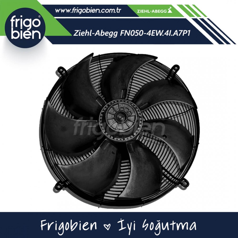 Ziehl-Abegg FN050-4EW.4I.A7P1 Fan Motoru - 164208